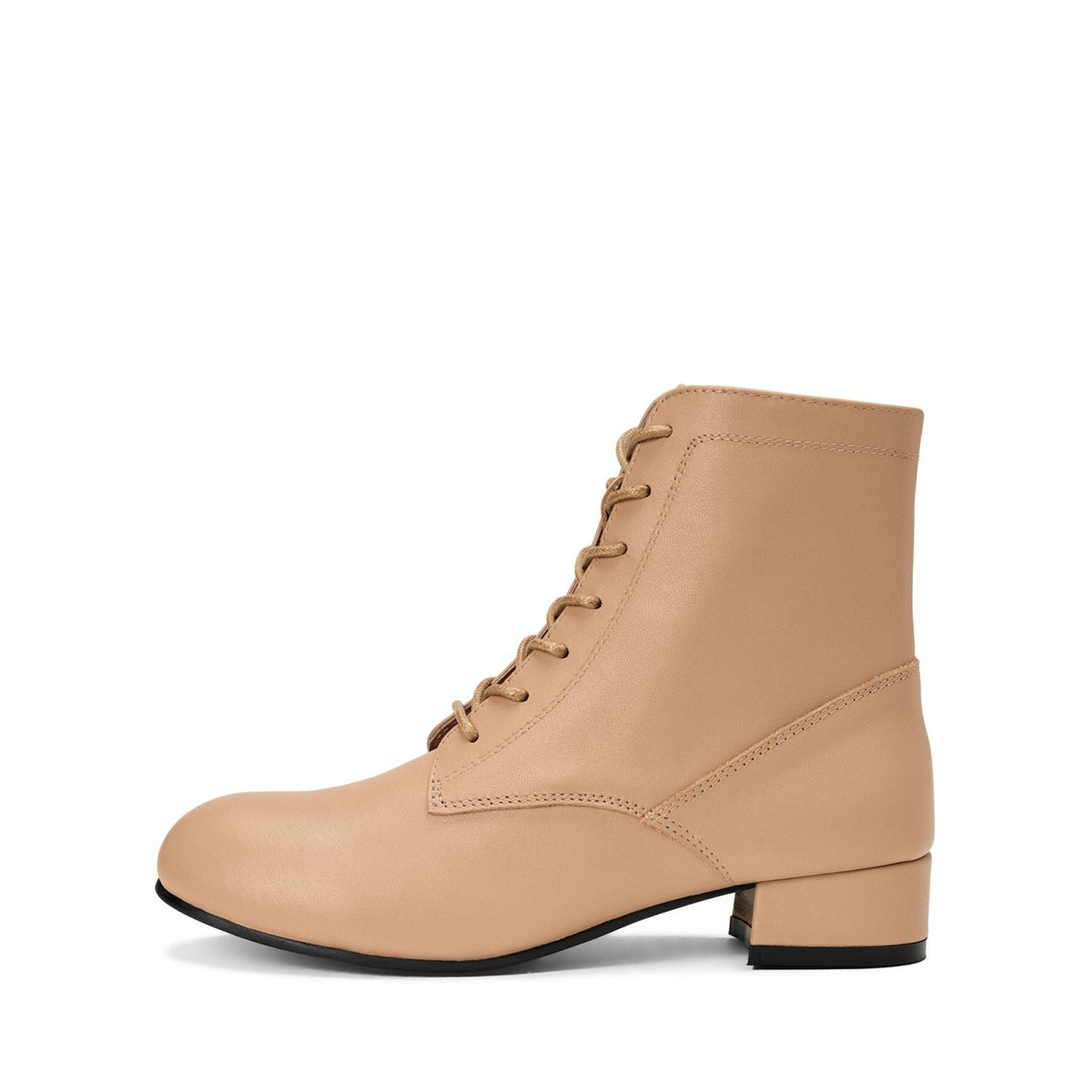 designer Alaya Leather Beige Boots for girls by Age of Innocence