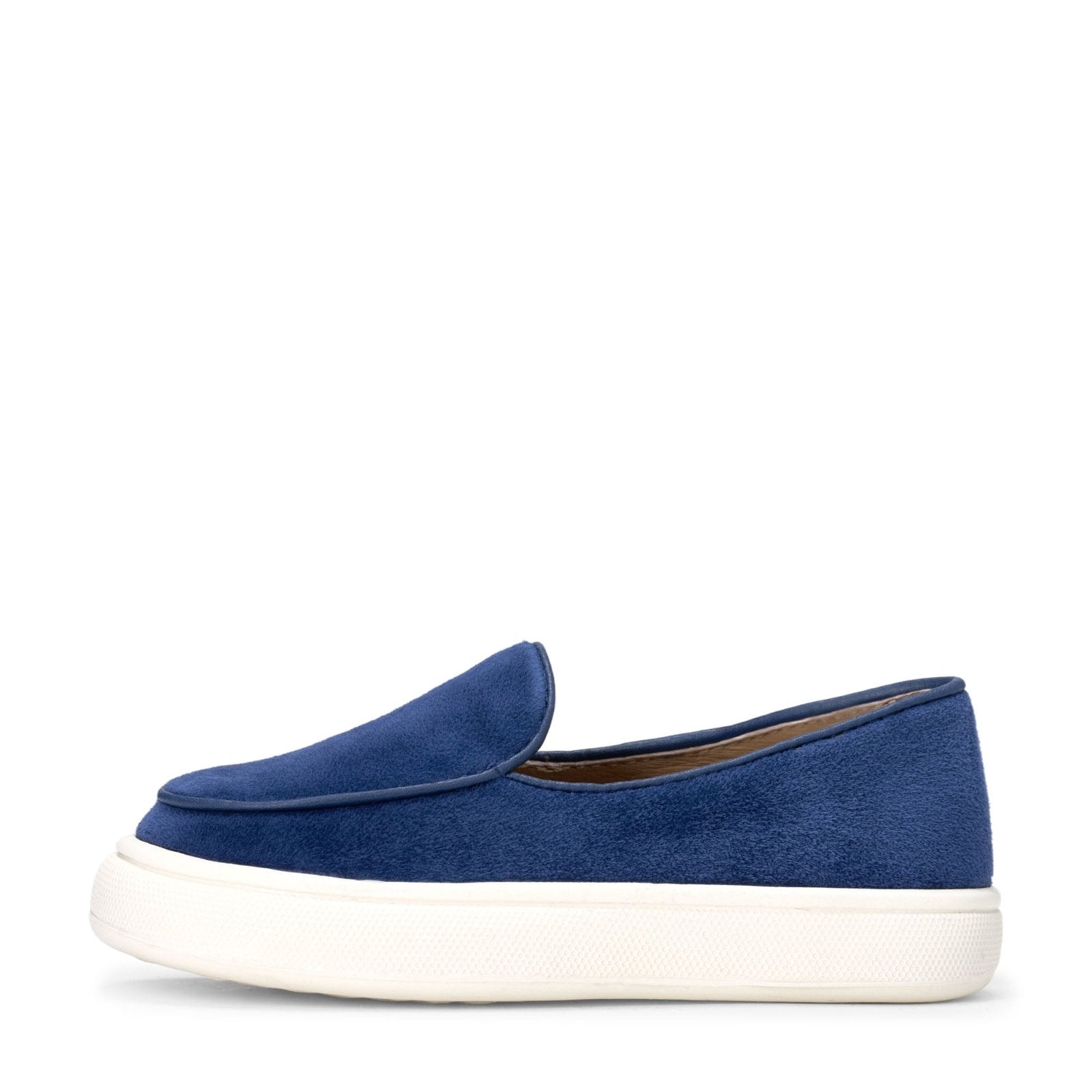 designer Albie Navy Loafers for girls by GENTS by Age of Innocence