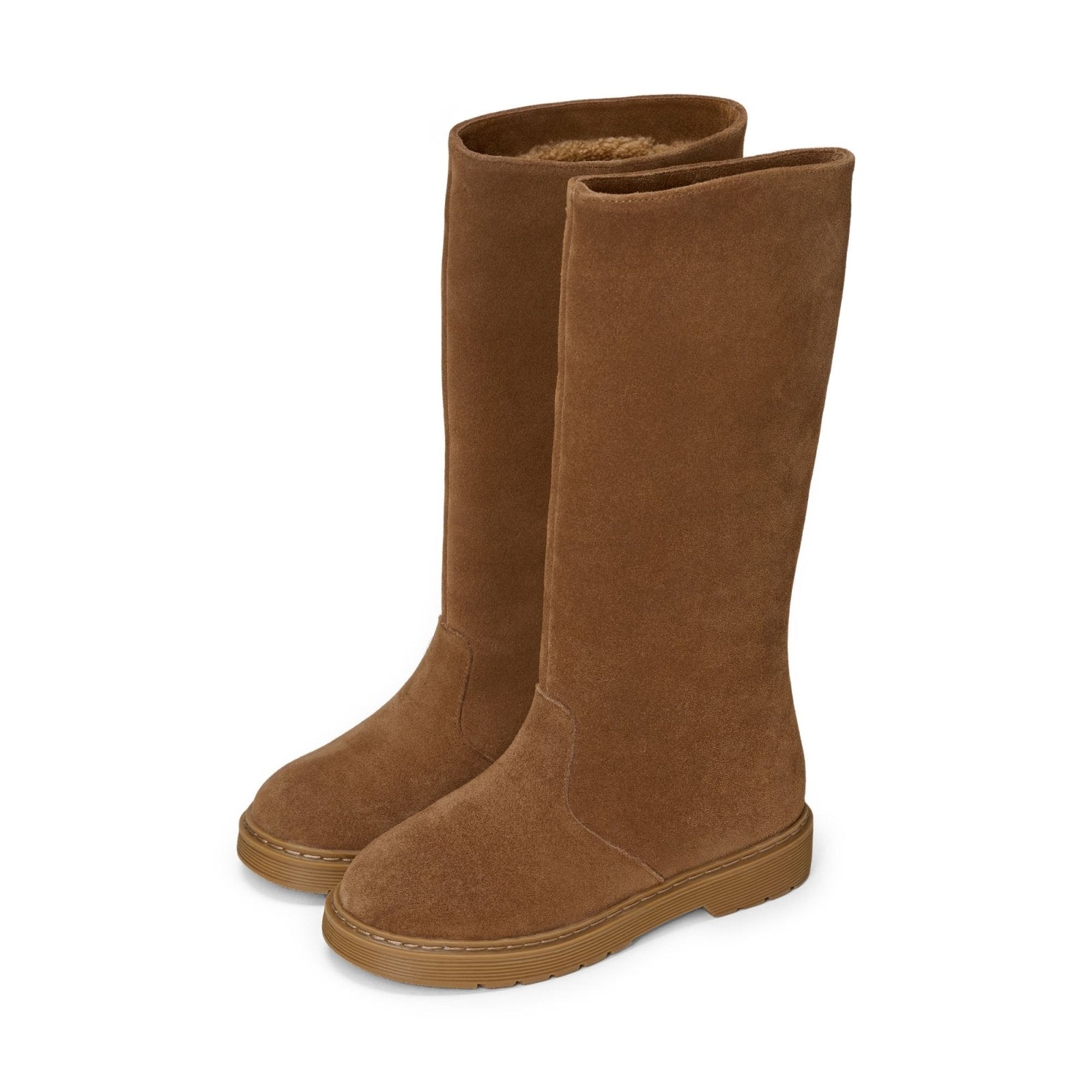 designer Aletta Brown Boots for girls by Age of Innocence