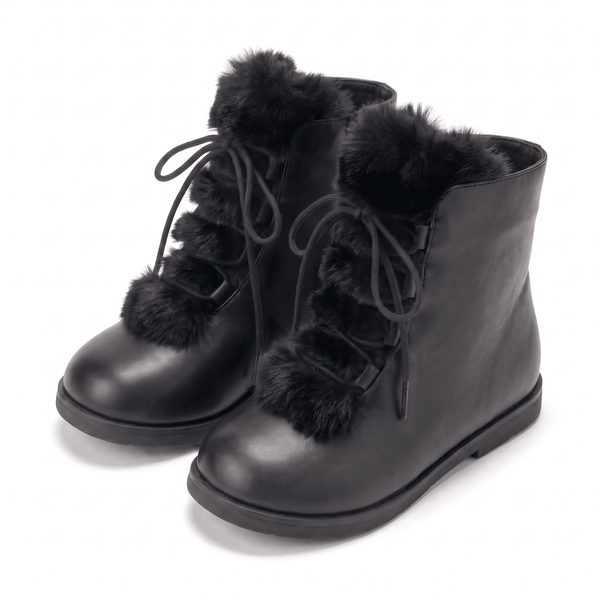 designer Alice 2.0 Black Boots for girls by Age of Innocence