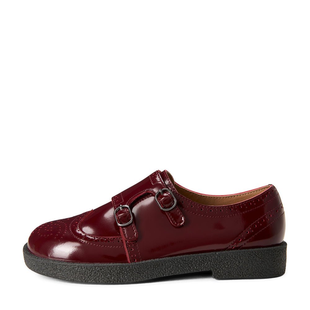 Alsa Burgundy Shoes Age of Innocence