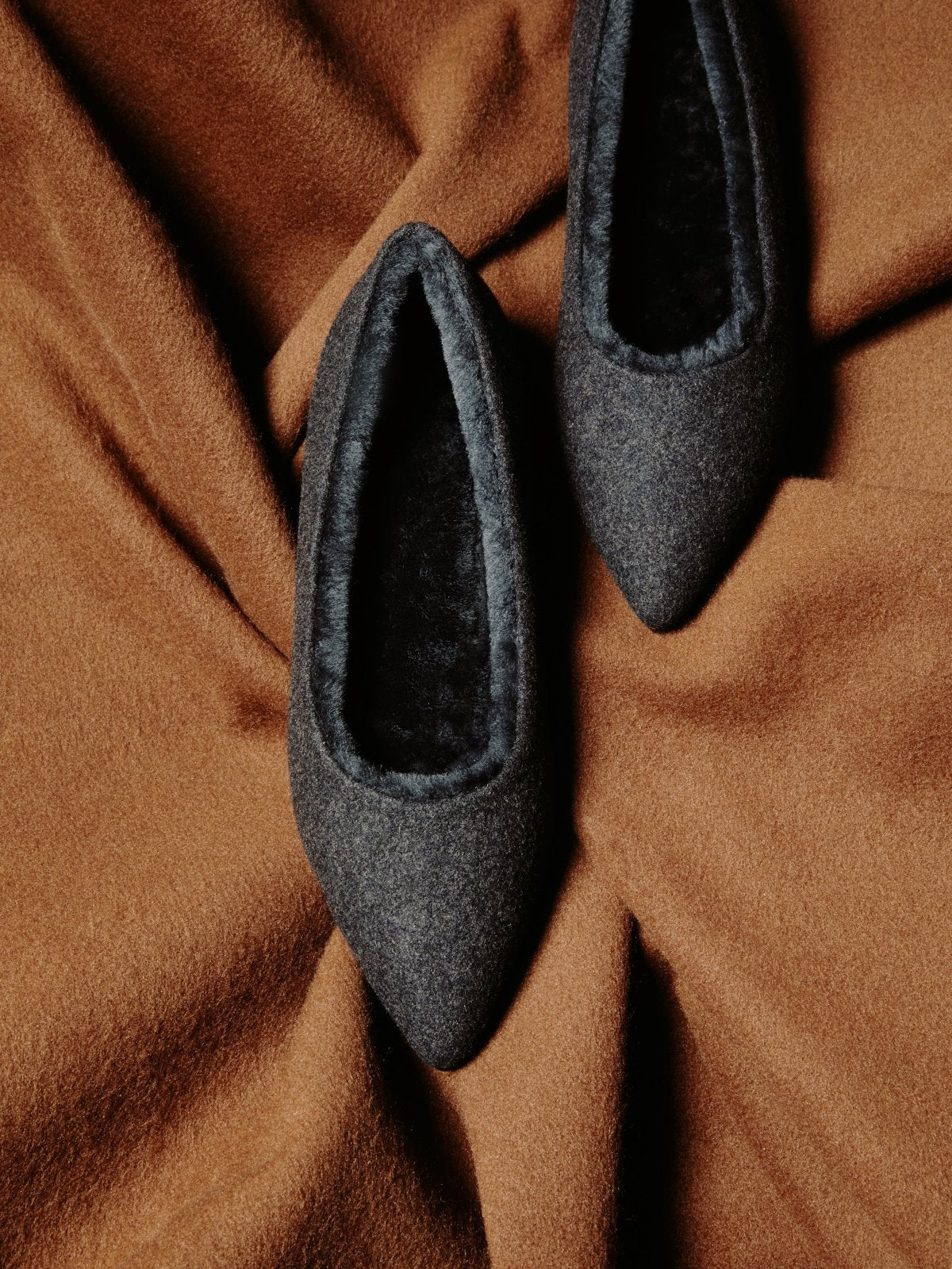 Anais Wool Grey Shoes Age of Innocence Women