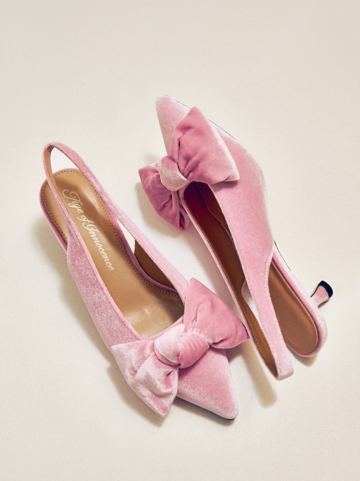 designer Anita Pink Mules for girls by Age of Innocence Women