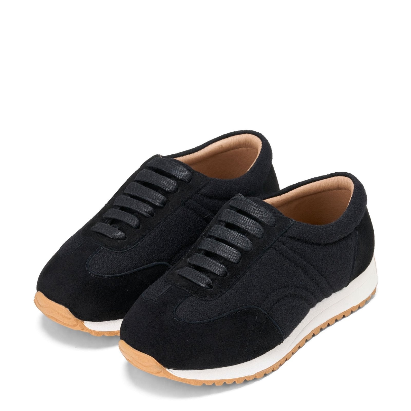 designer Aston Black Sneackers for girls by GENTS by Age of Innocence
