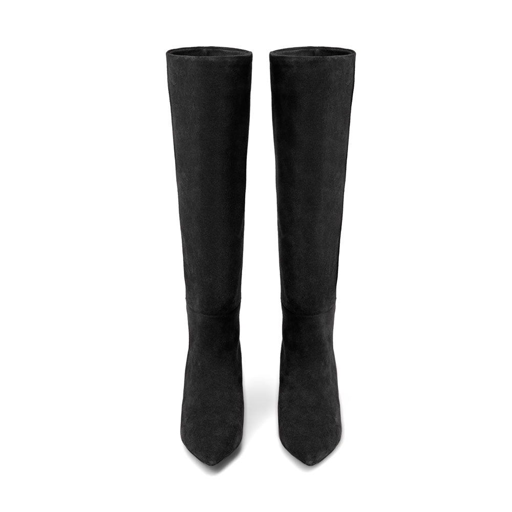 Brigitte Black Boots Age of Innocence Women