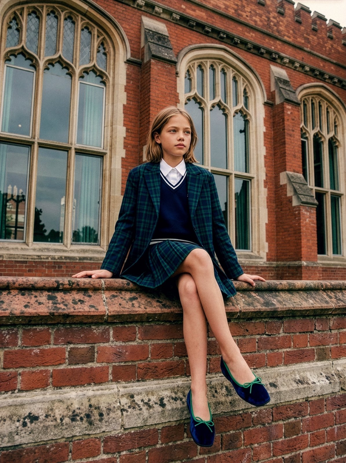 Carmen Navy/Green Shoes Shoes Age of Innocence