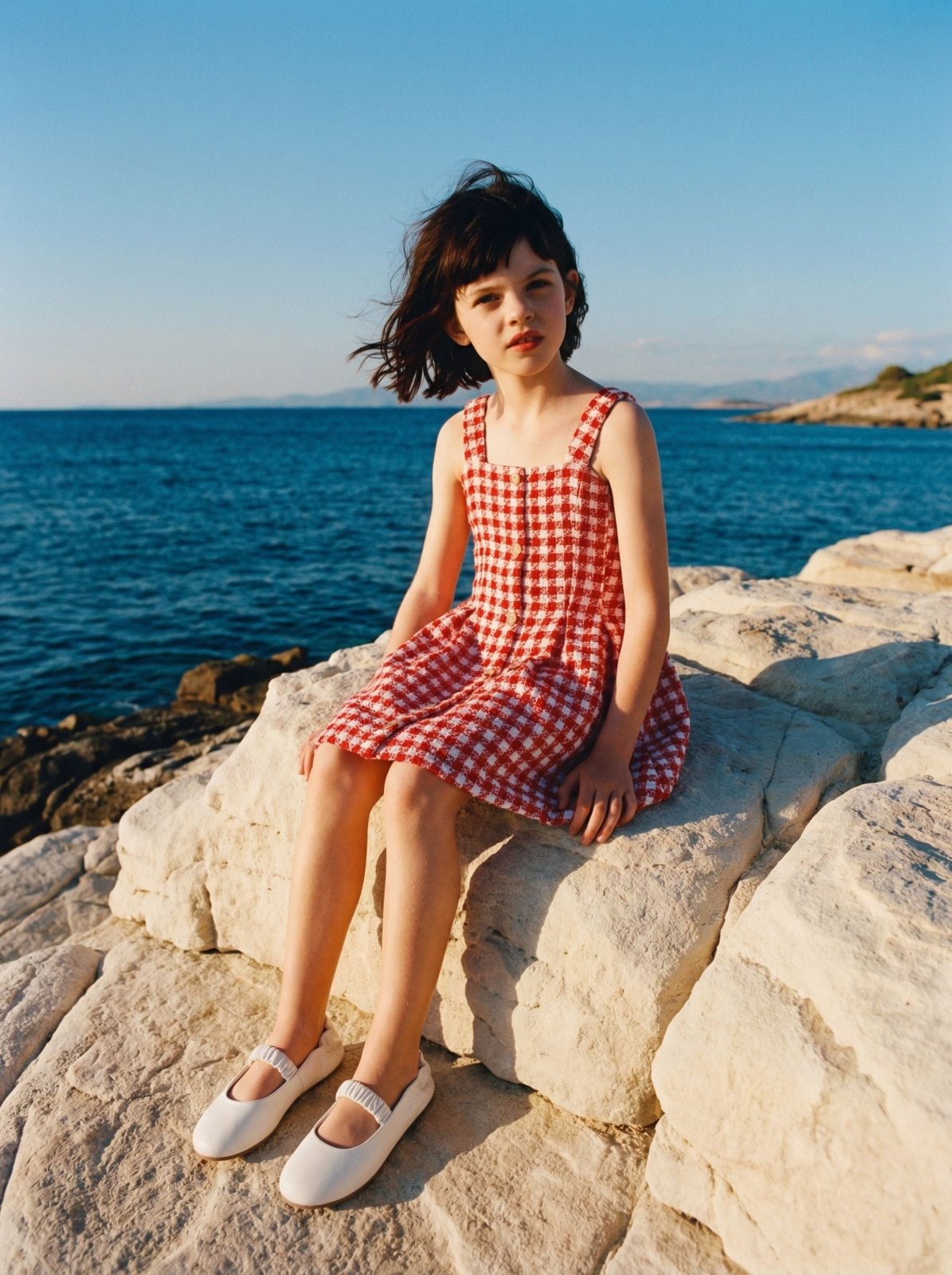 Cecilia White Flats Shoes Age of Innocence
