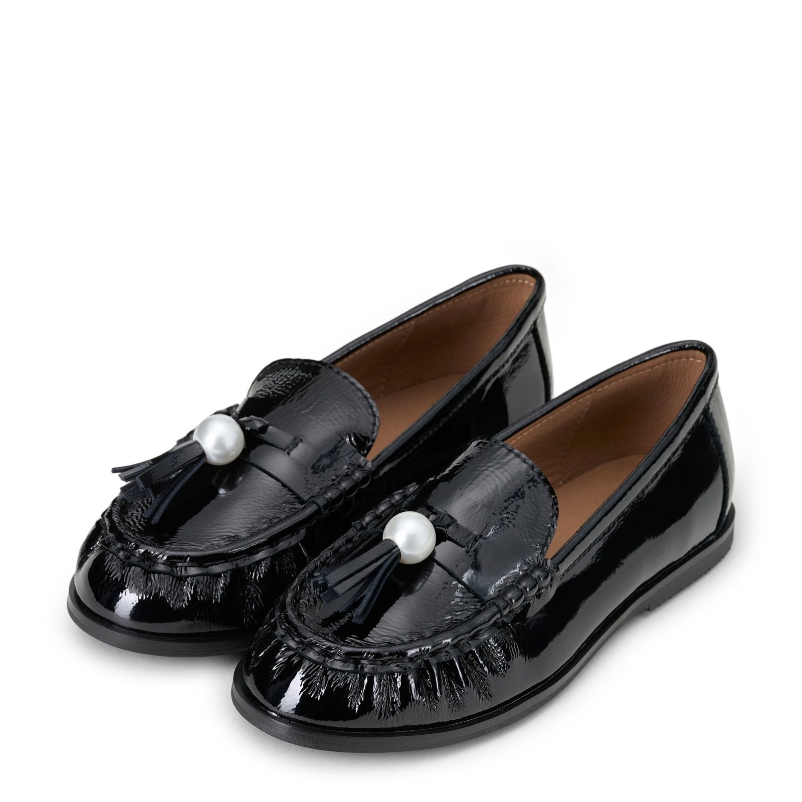 designer Cecily Black Shoes for girls by Age of Innocence