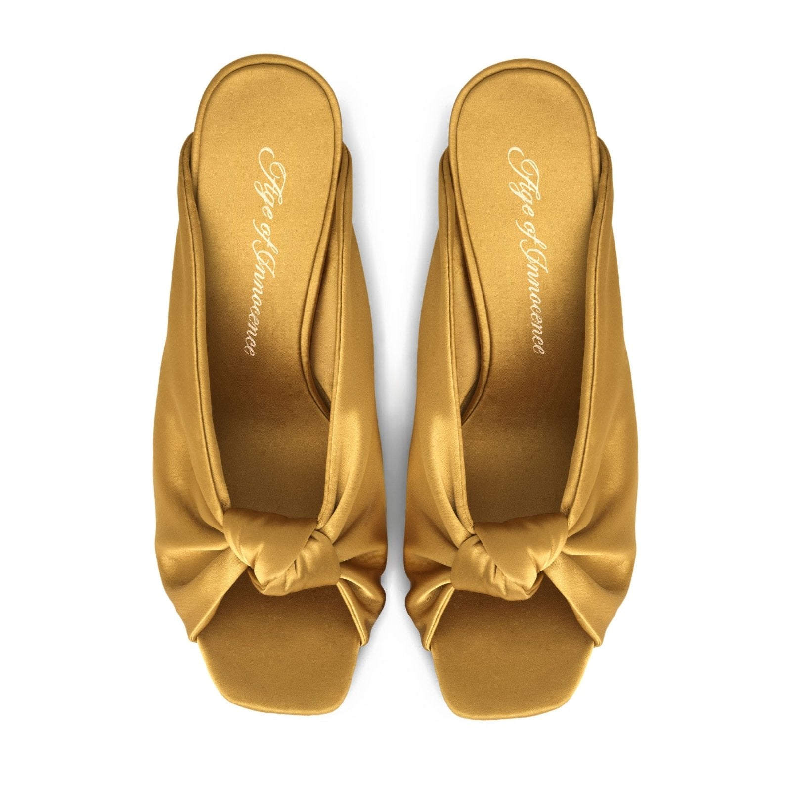 Cindy Mustard Mules Mules Age of Innocence Women