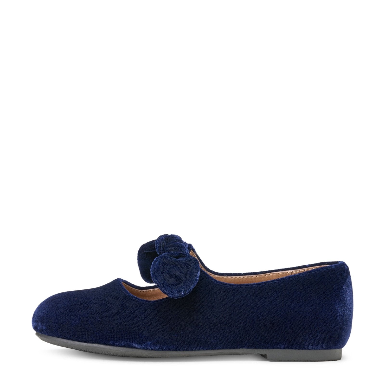 designer Claudine Navy Shoes for girls by Age of Innocence