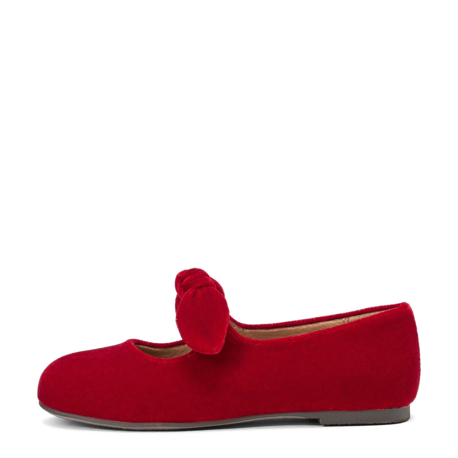 designer Claudine Red Shoes for girls by Age of Innocence