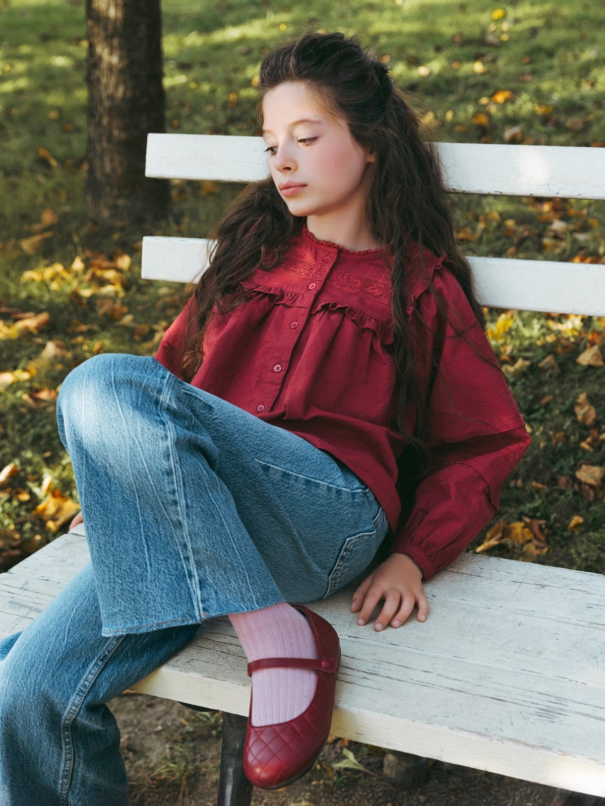 Coco Burgundy Shoes Age of Innocence