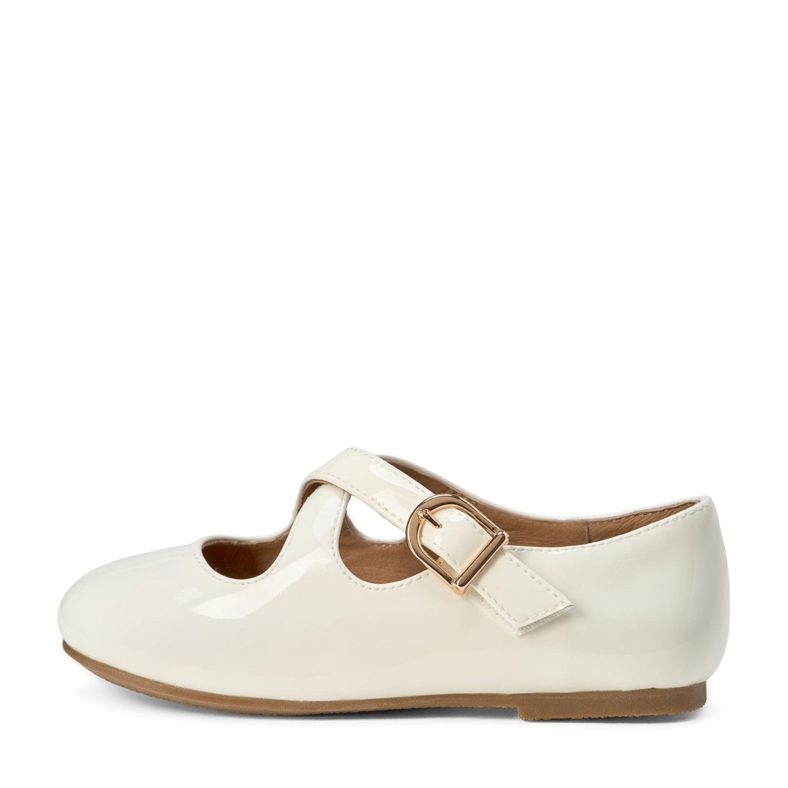 Demi White Patent Leather Shoes for girls by Age of Innocence Demi White Patent Leather Shoes for girls by Age of Innocence