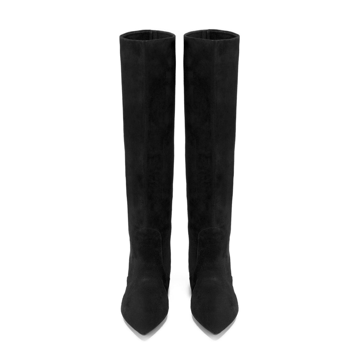 designer Dominique Black Boots for girls by Age of Innocence Women