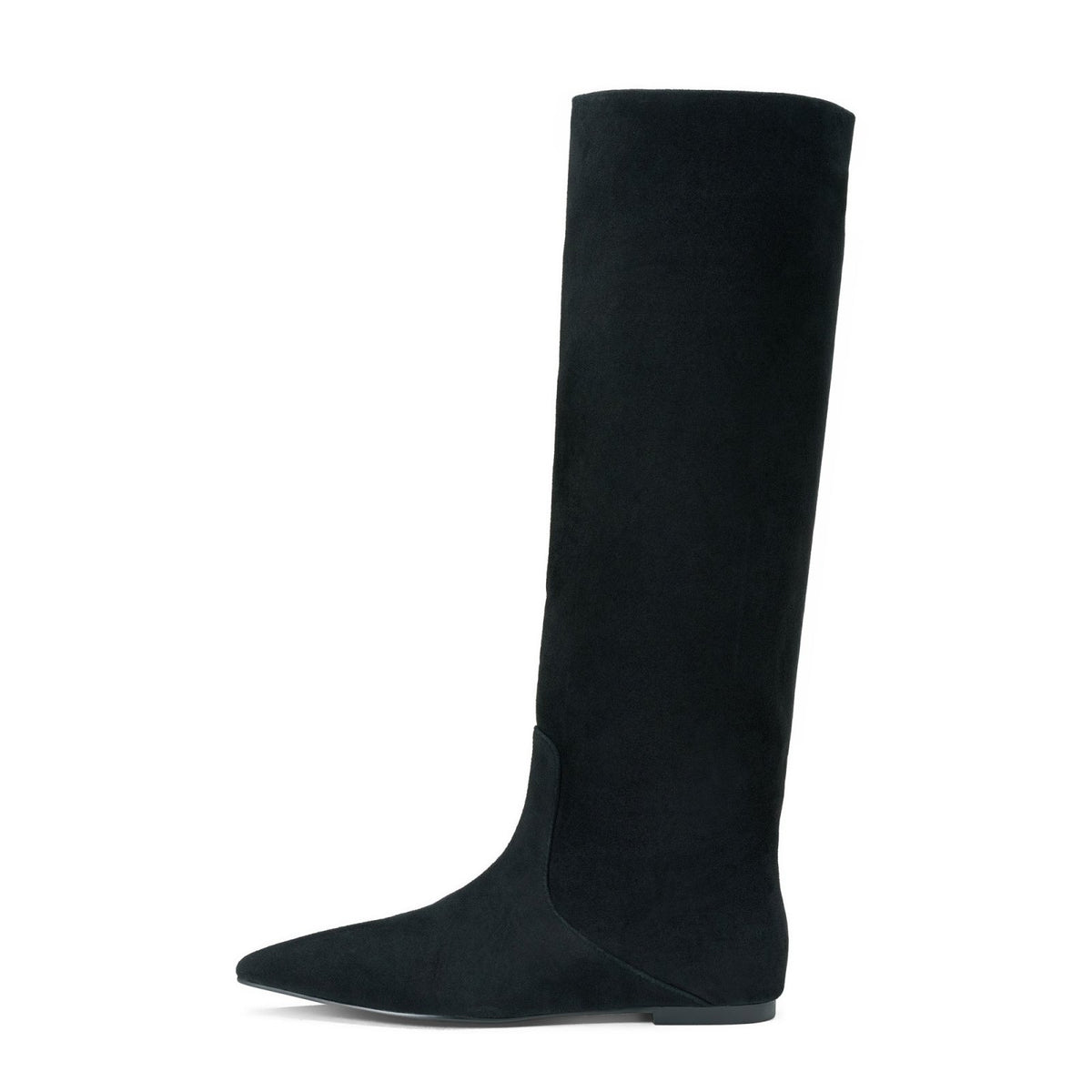 designer Dominique Black Boots for girls by Age of Innocence Women