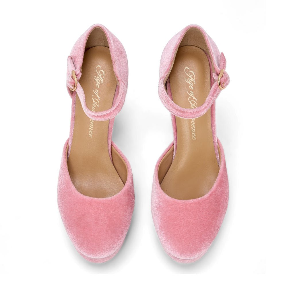 Edith Pink Shoes Age of Innocence Women