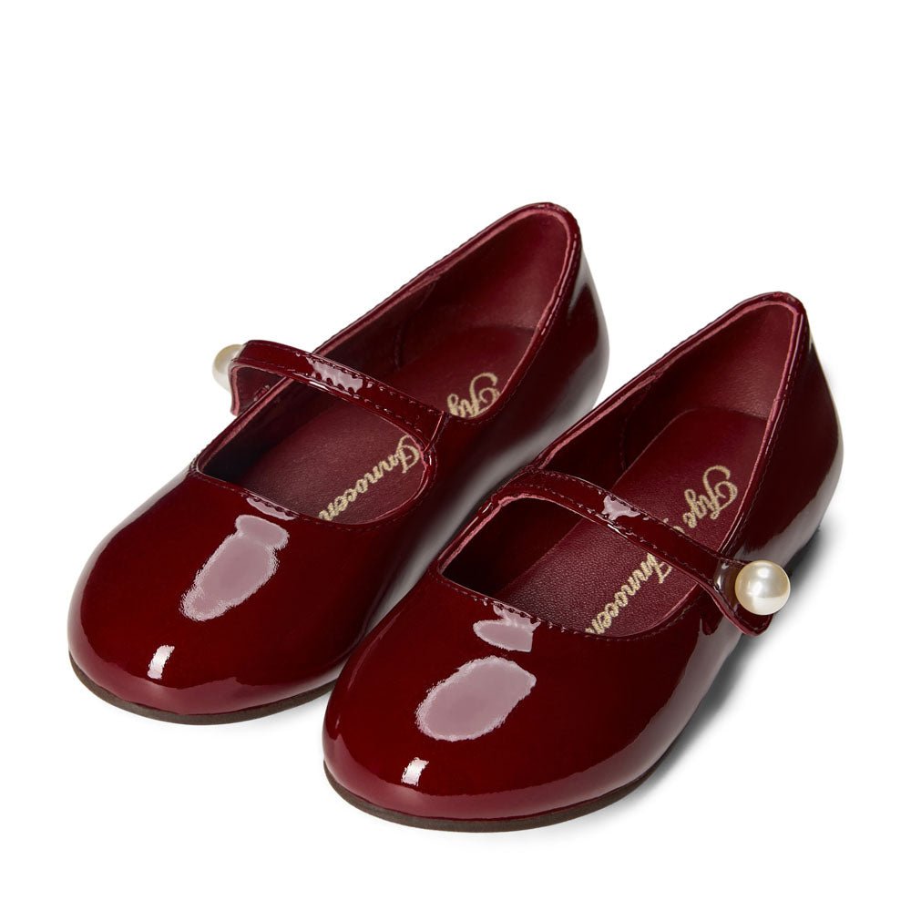 Elin Burgundy Shoes Age of Innocence