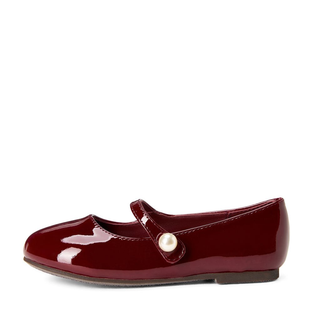 Age of Innocence Elin Glossy Patent Leather Pointed Toe Mary Jane Shoes | Burgundy | 27 | Adult | Kids | Maisonette Age of Innocence Elin Glossy Patent Leather Pointed Toe Mary Jane Shoes | Burgundy | 27 | Adult | Kids | Maisonette