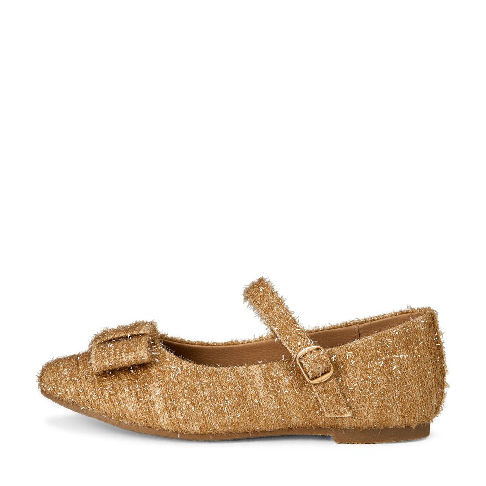 Age of Innocence Ellen Lurex Bow Detail Buckle Strap Mary Jane Shoes | Gold | 27 | Genuine Leather/Chiffon/Rubber | Adult | Kids | Maisonette Age of Innocence Ellen Lurex Bow Detail Buckle Strap Mary Jane Shoes | Gold | 27 | Genuine Leather/Chiffon/Rubber | Adult | Kids | Maisonette