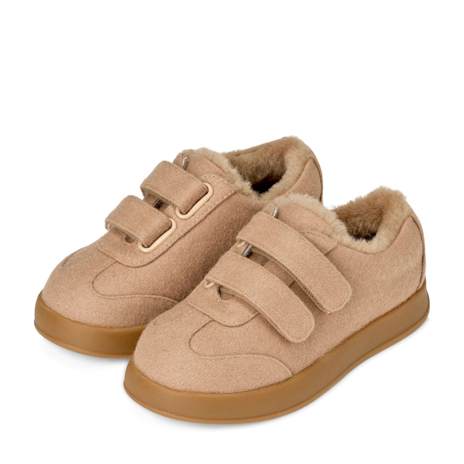 designer Ellio Beige Sneakers for girls by Age of Innocence