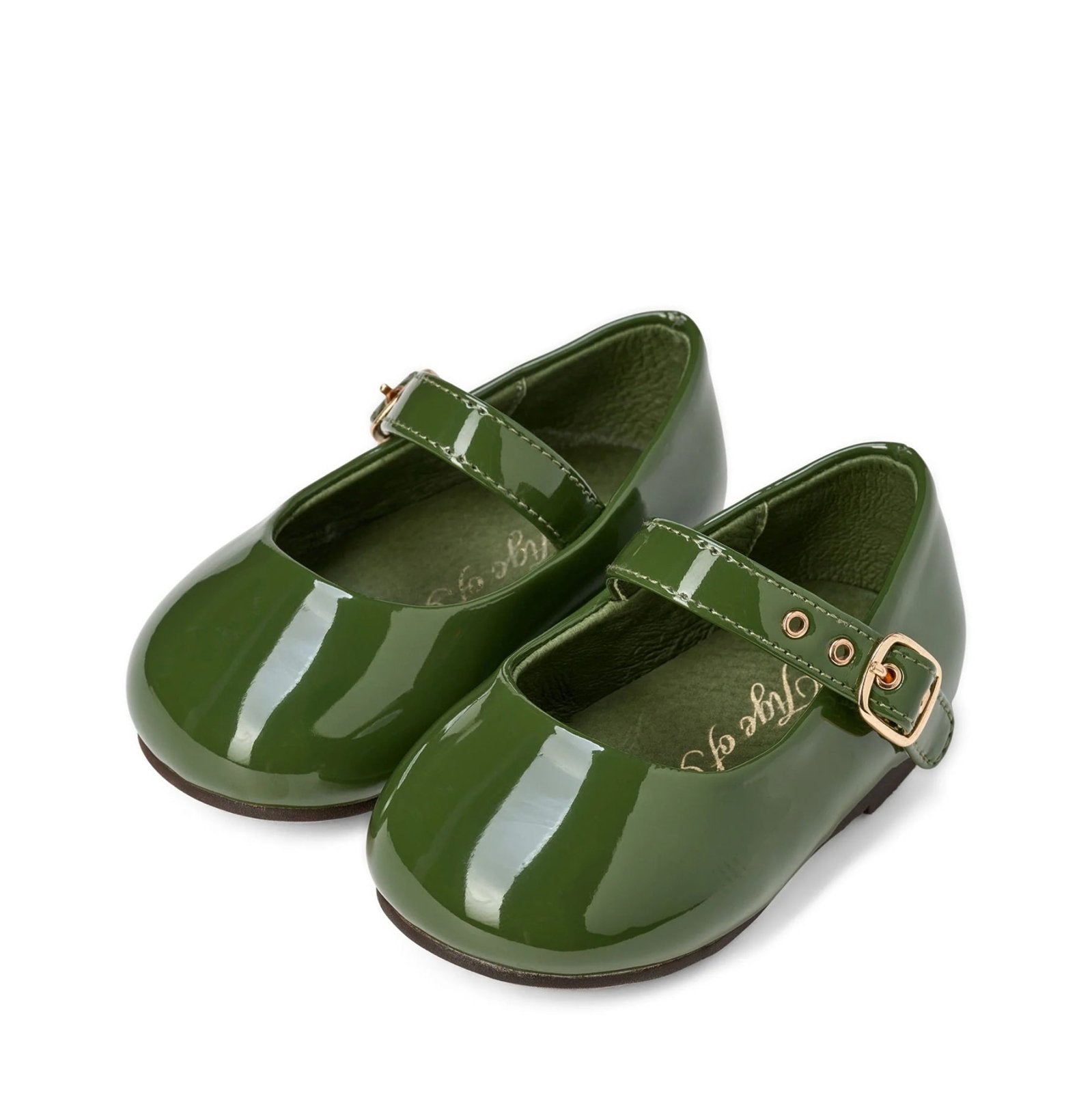 Eva PU Khaki Shoes Age of Innocence