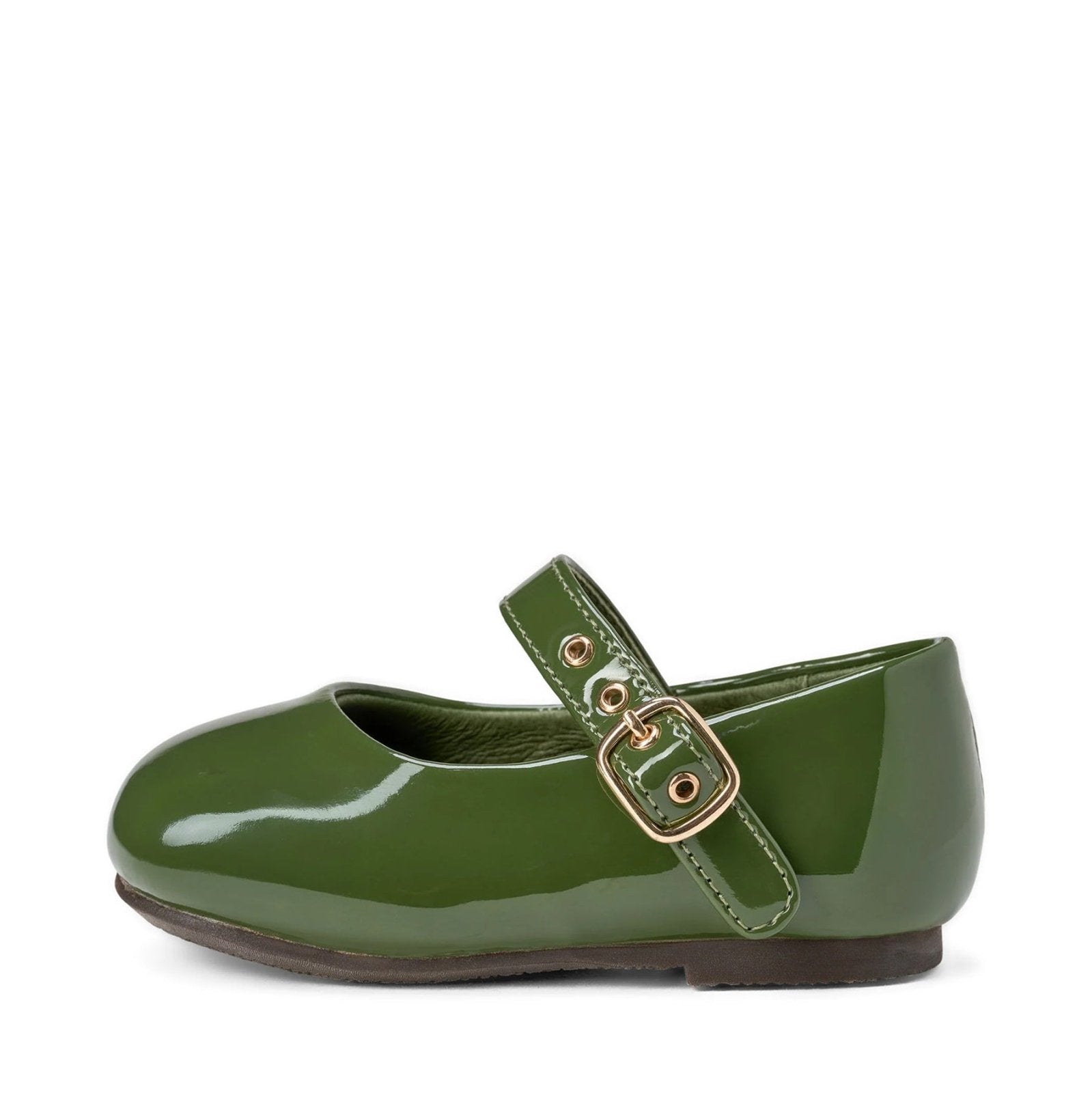 Eva PU Khaki Shoes Age of Innocence