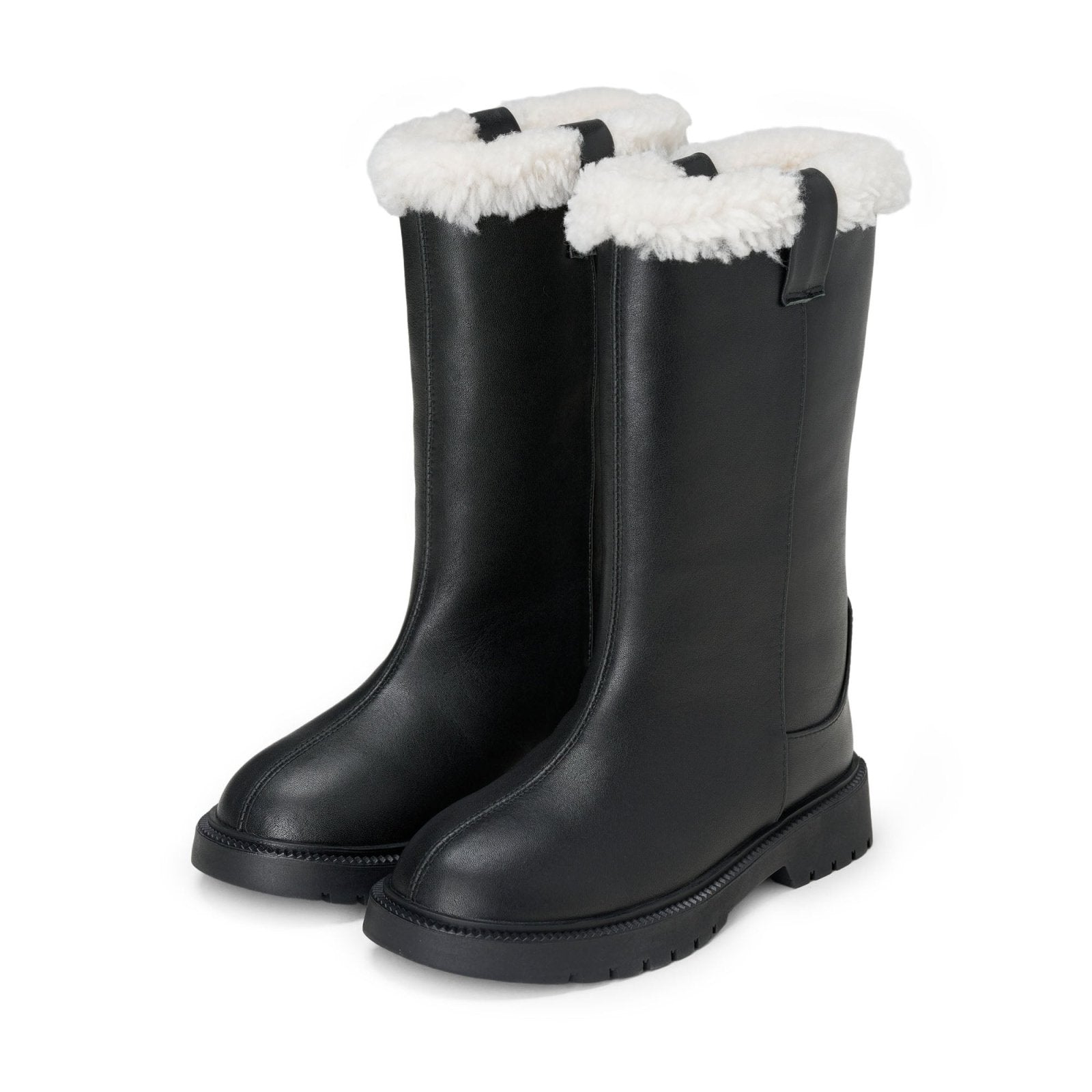 designer Fabie Black Boots for girls by Age of Innocence