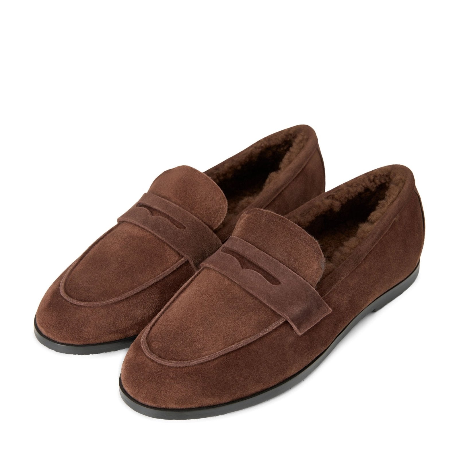 Farley Winter Chocolate Loafers Age of Innocence Women