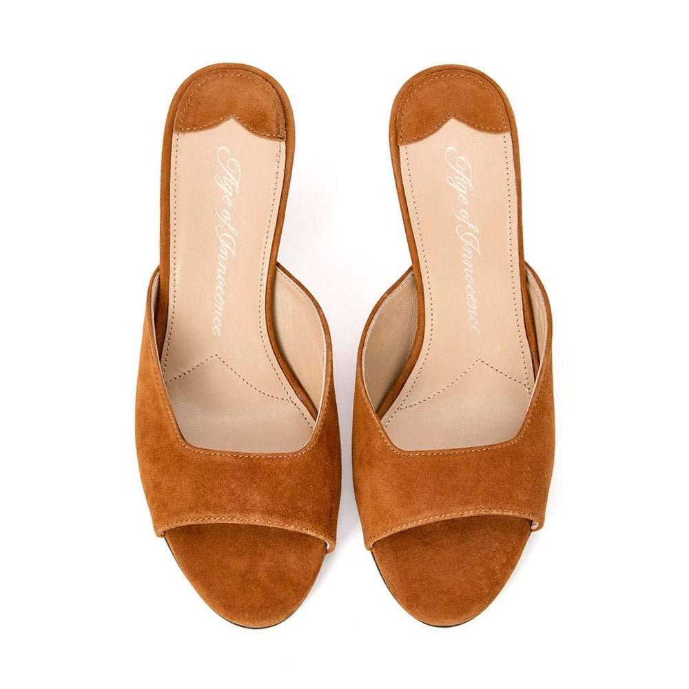 Felicity Camel Mules Mules Age of Innocence Women