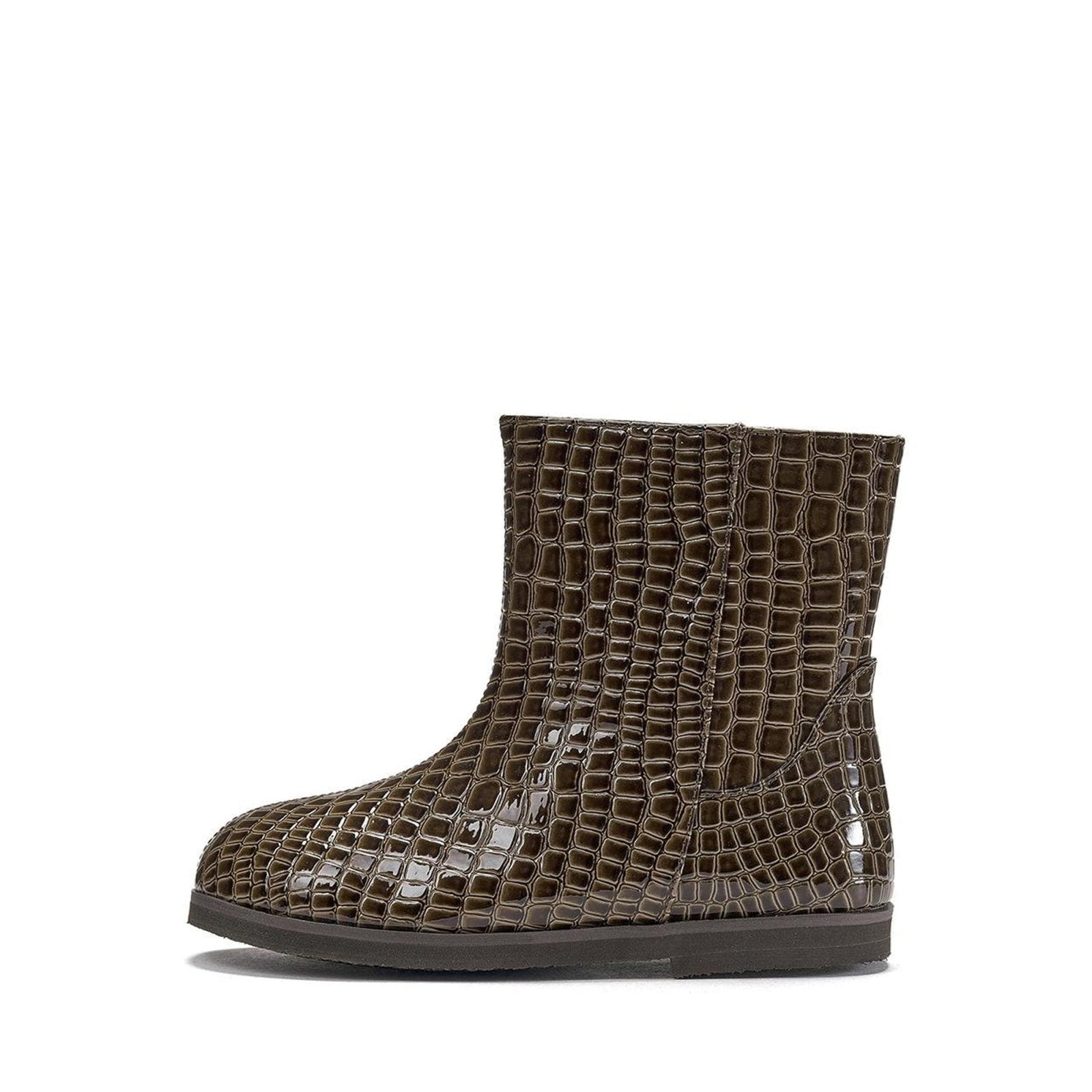 Filippa PU 2.0 Brown Boots Boots Age of Innocence