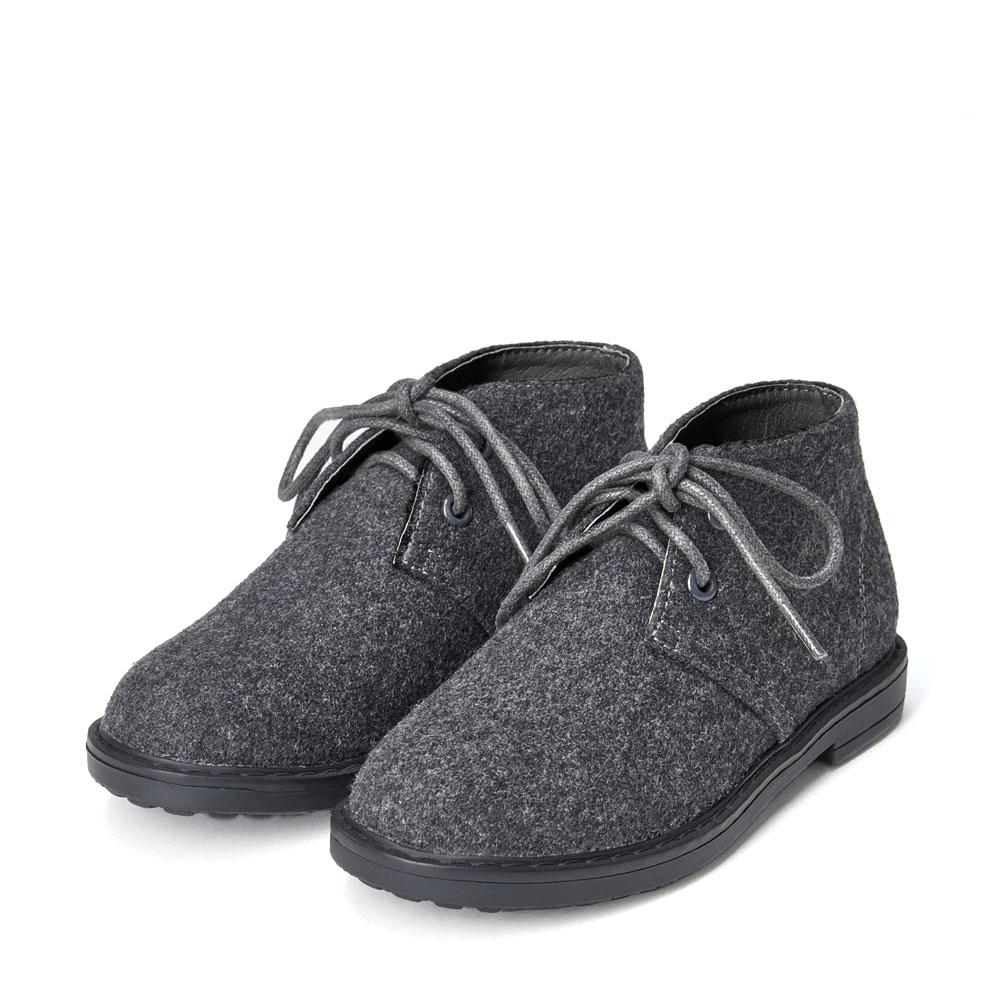 Hugh Wool Dark Grey Boots Boots GENTS by Age of Innocence
