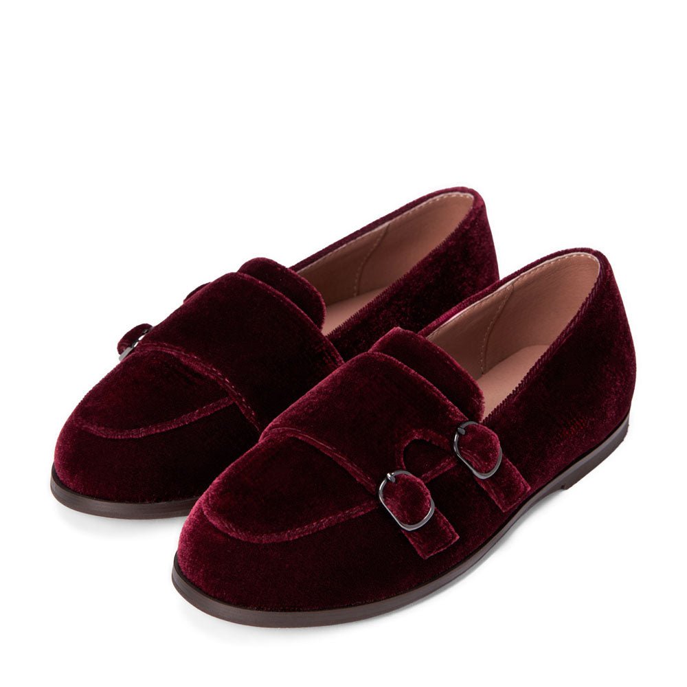 Ingrid Burgundy Shoes Age of Innocence