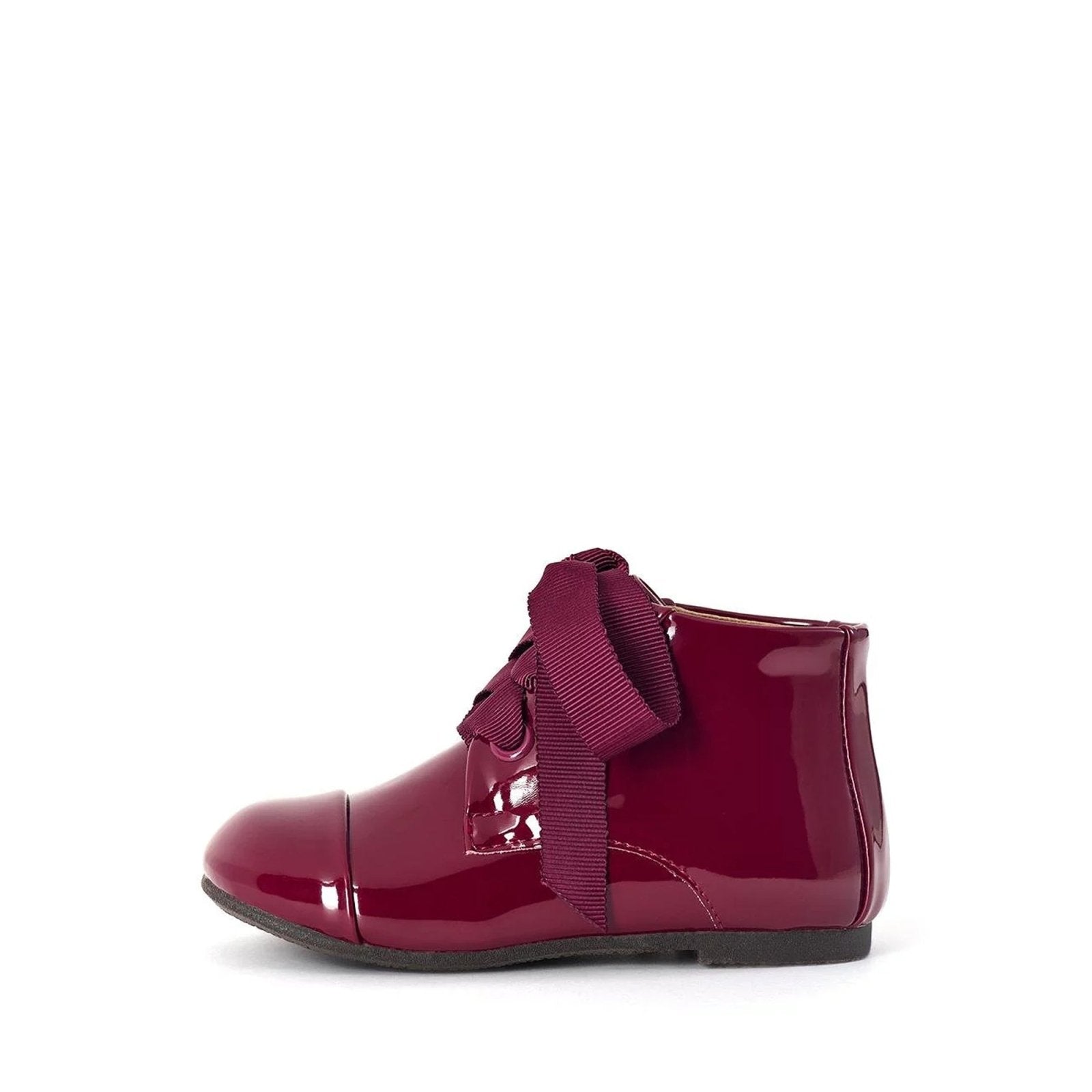 Jane PU Burgundy Boots Boots Age of Innocence