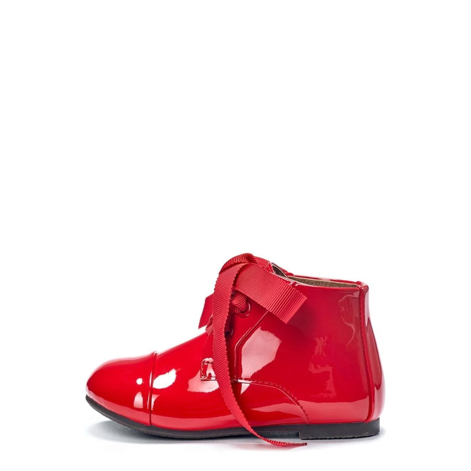 Jane PU Red Boots Boots Age of Innocence