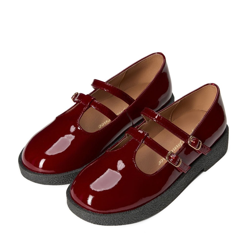 Jayden Burgundy Shoes Age of Innocence