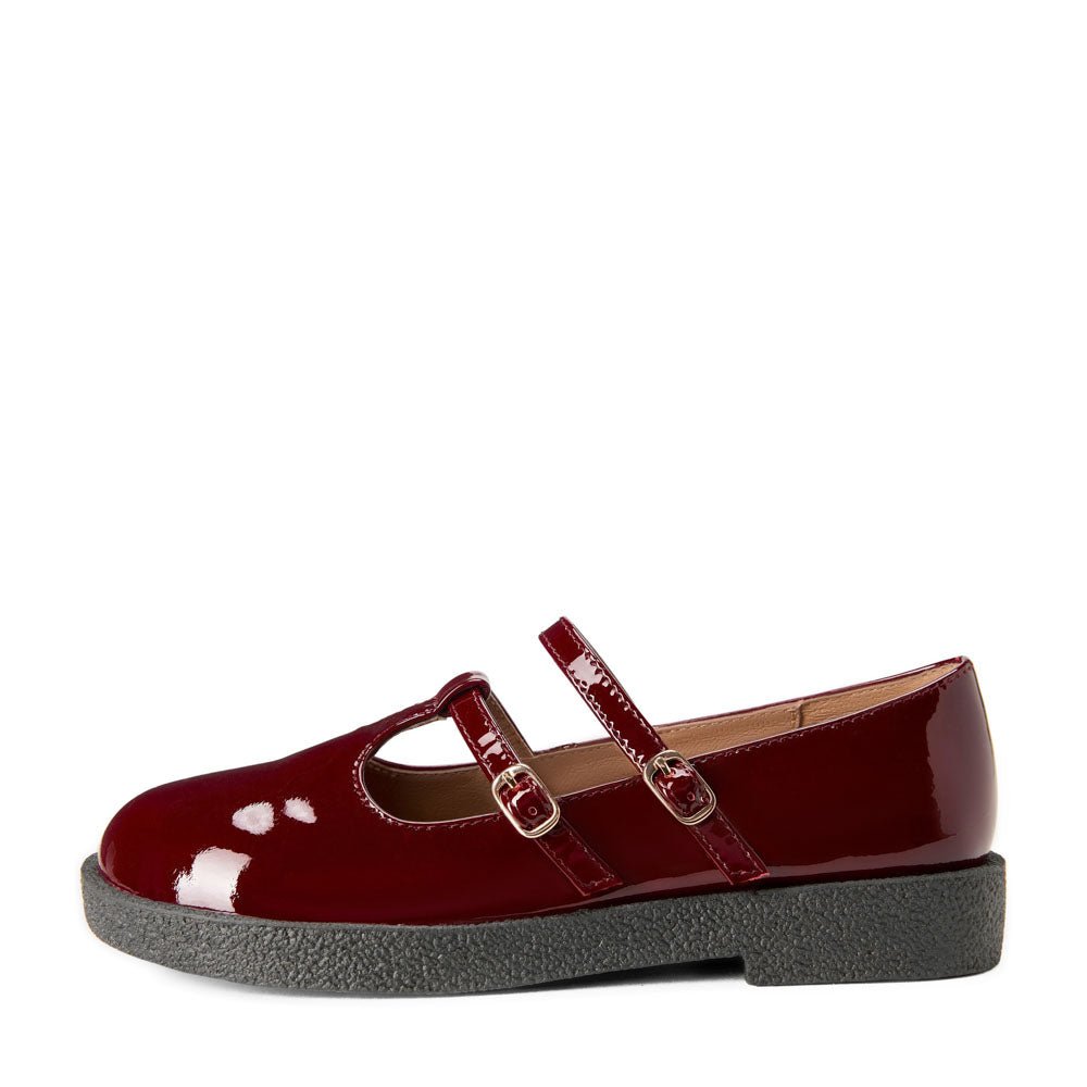 Jayden Burgundy Shoes Age of Innocence