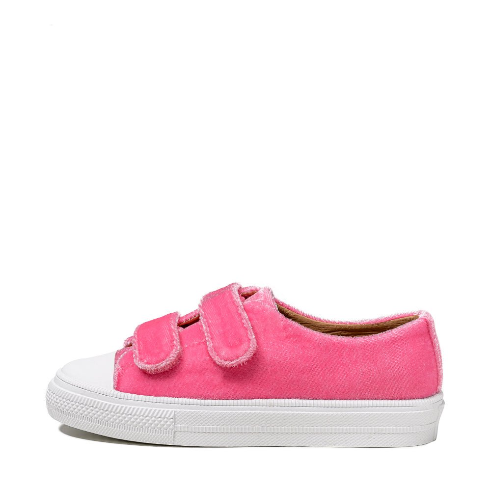 Jessie Velvet Pink Sneakers Age of Innocence