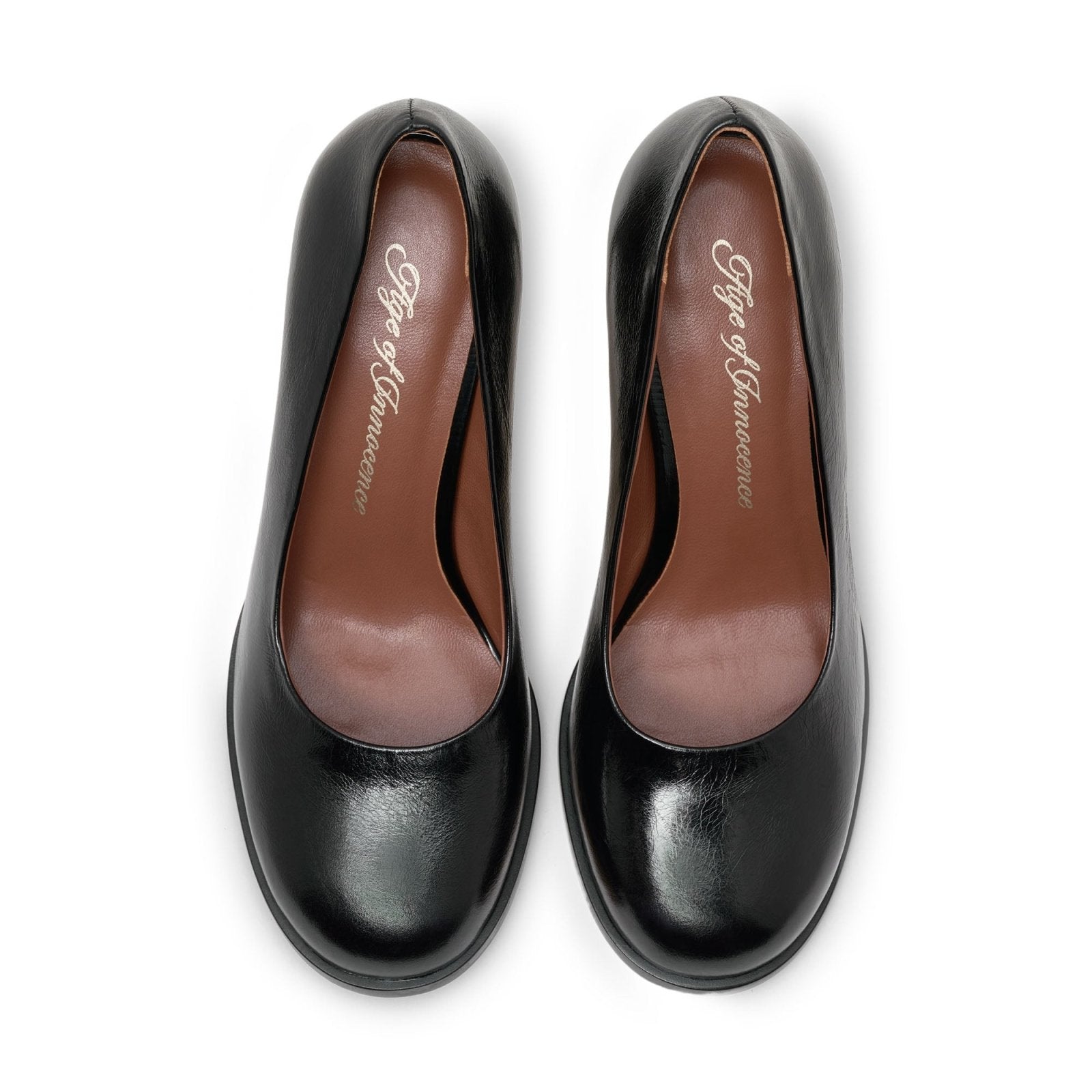 designer Joelle Black Shoes for girls by Age of Innocence Women