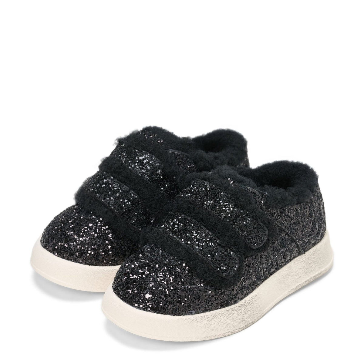 designer Jolly Glitter Black Boots for girls by Age of Innocence