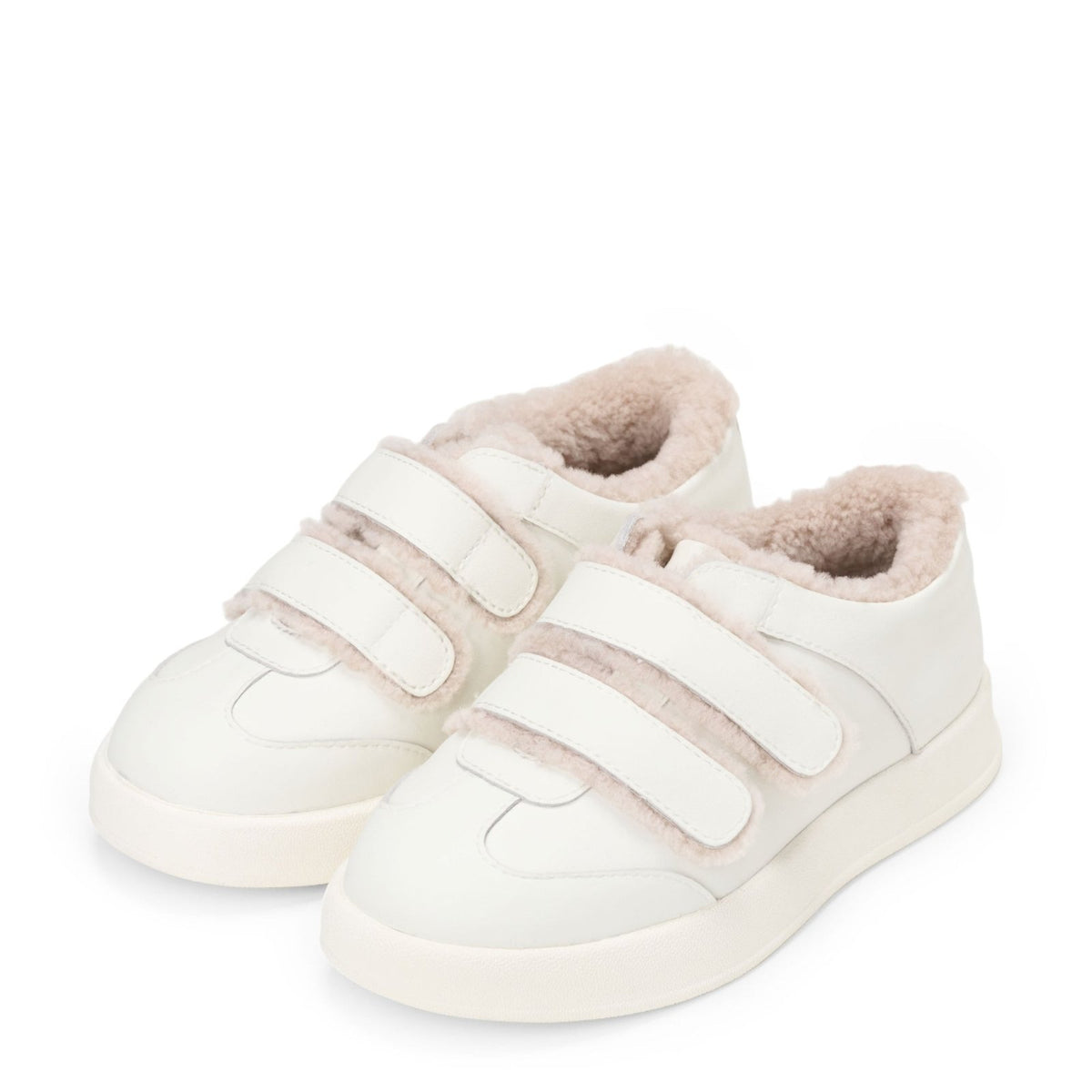 designer Jolly White/Pink Boots for girls by Age of Innocence