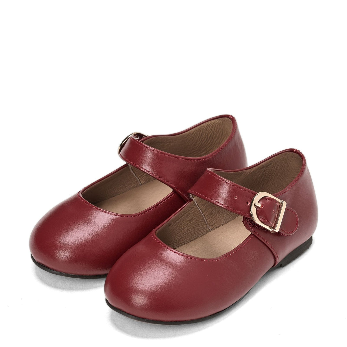 designer Juni Burgundy Shoes for girls by Age of Innocence