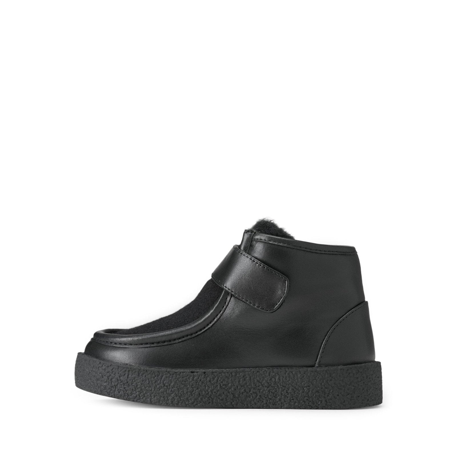 designer Kai Leather Black/Black Boots for girls by Age of Innocence