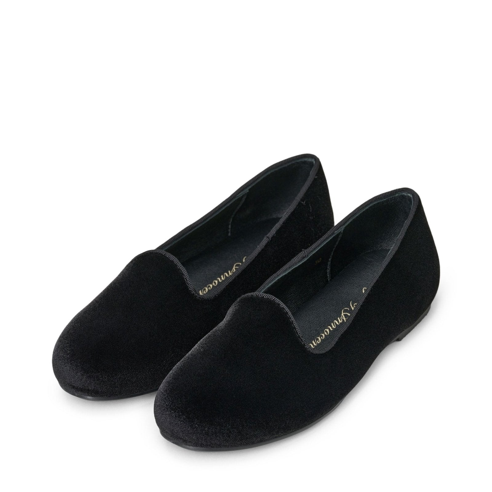designer Kaya Black Loafers for girls by Age of Innocence