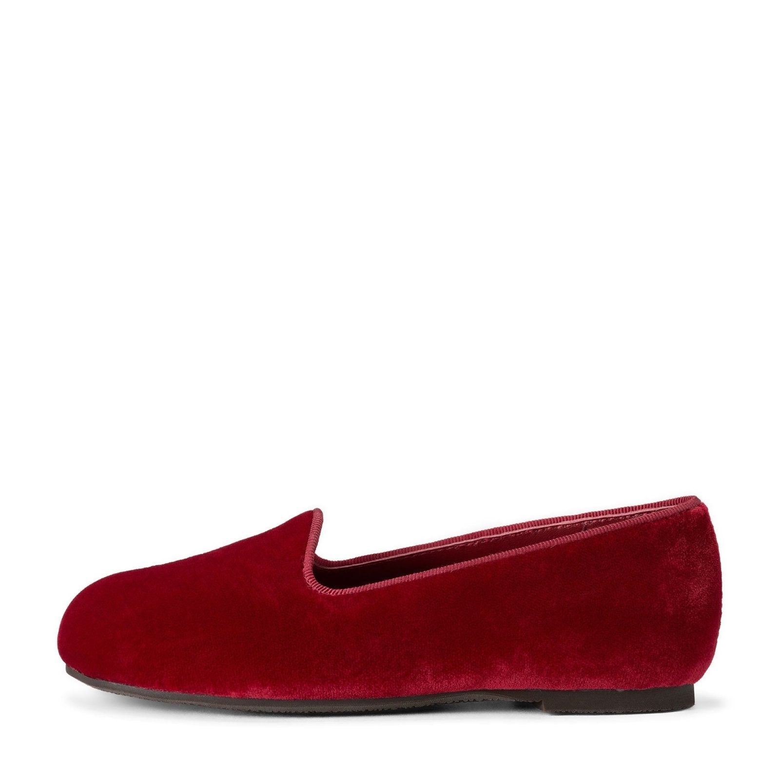 designer Kaya Red Loafers for girls by Age of Innocence