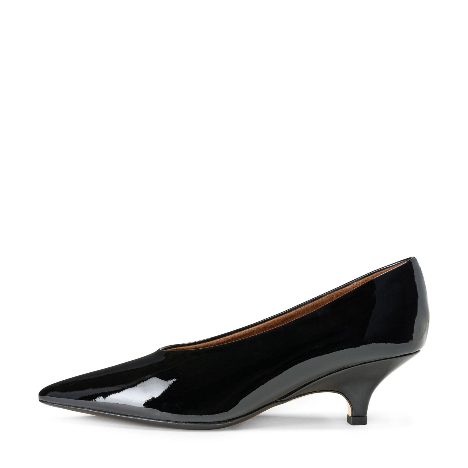 comfortable black dress shoes women Kiki PL Black Patent Leather Shoes for Women by Age of Innocence, 37 - Age of Innocence