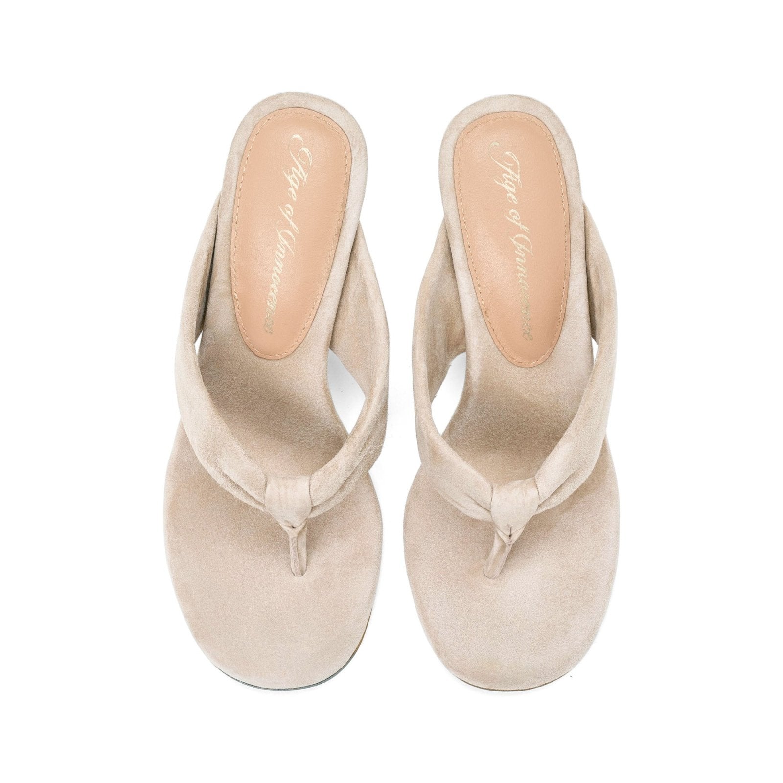 Layla Beige Mules Mules Age of Innocence Women