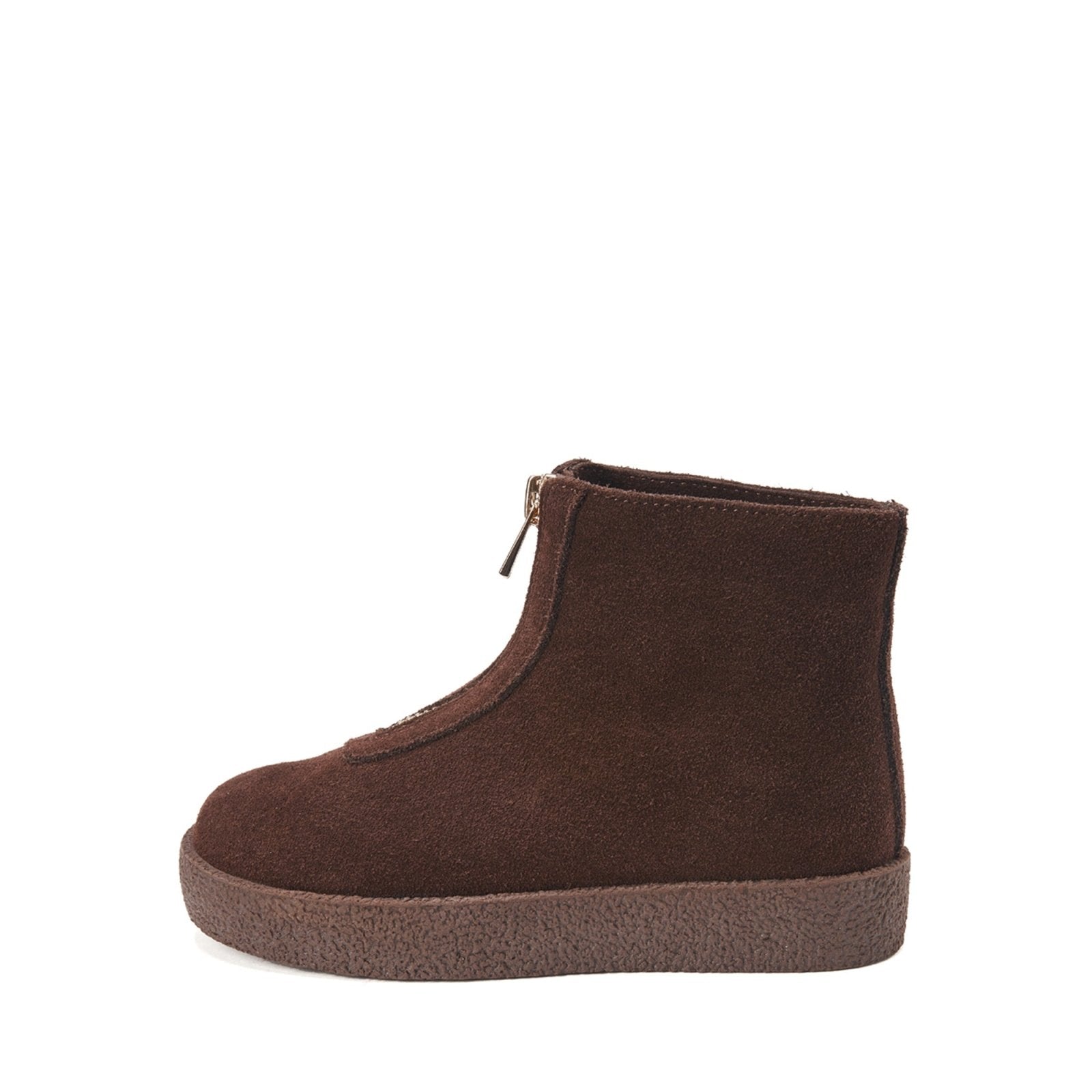 Leah Suede Chocolate Boots Boots Age of Innocence