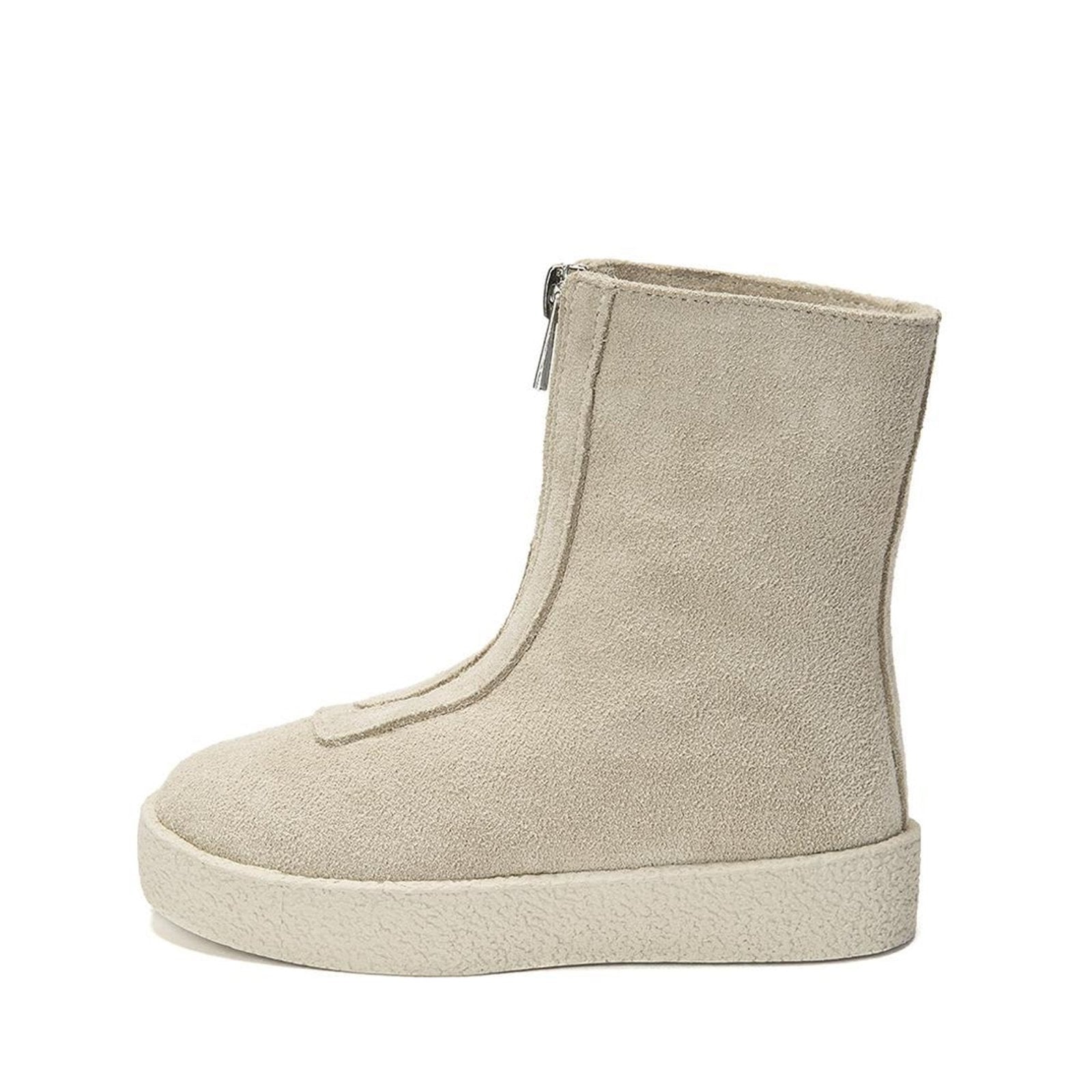 Leah Suede High Light beige Boots Boots Age of Innocence