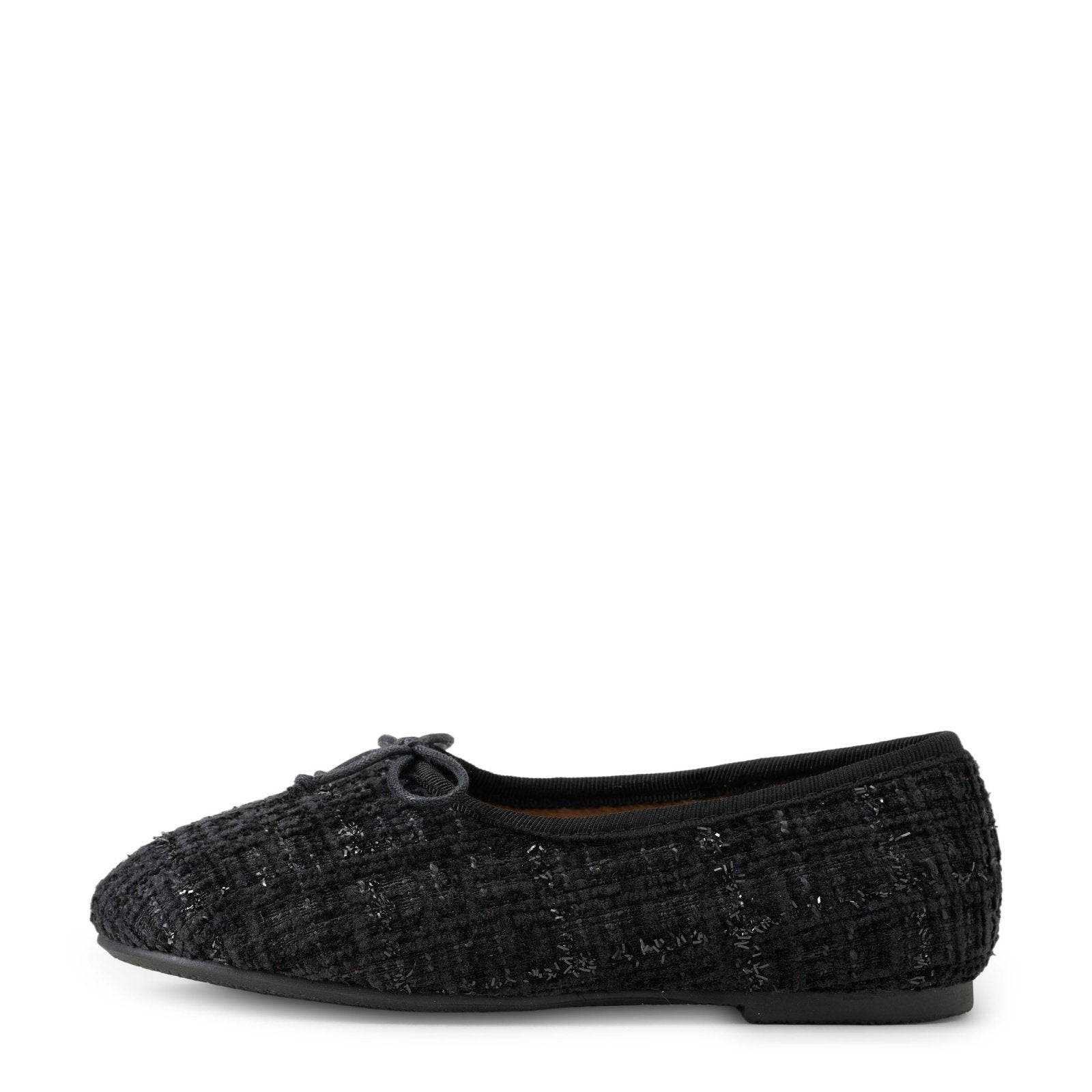designer Lucienne Black Shoes for girls by Age of Innocence