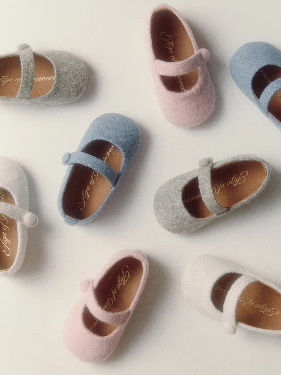 May Wool Blue Prewalkers Pre Walkers Age of Innocence